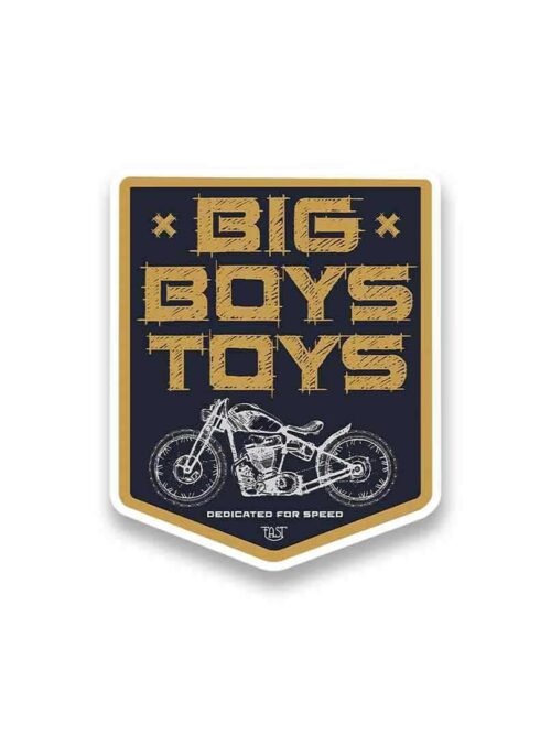 Big Boys Toys Sticker