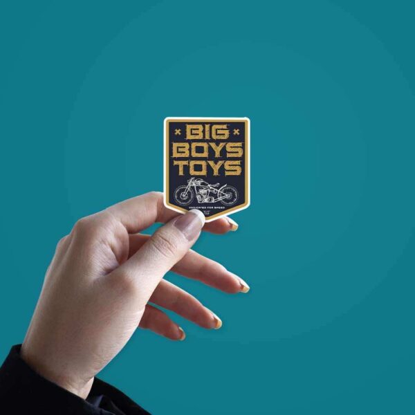 Big Boys Toys Sticker
