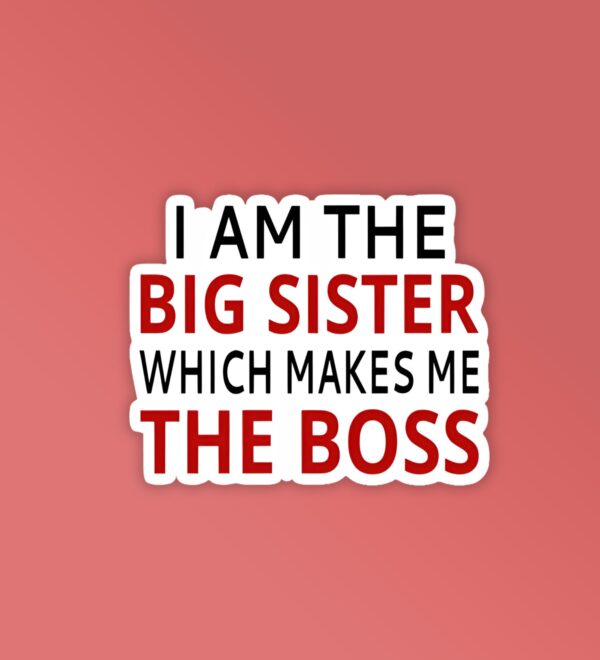 Big Sister Laptop Mobile Stickers Big Sister Laptop Mobile Stickers