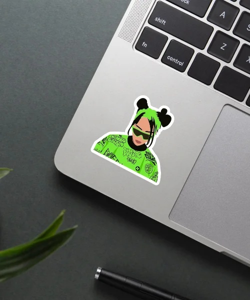 Billie Eilish Funky Sticker Billie Eilish Funky Sticker
