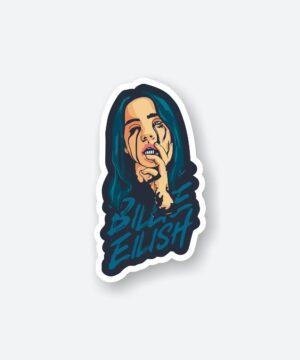 Billie Eilish Name Sticker