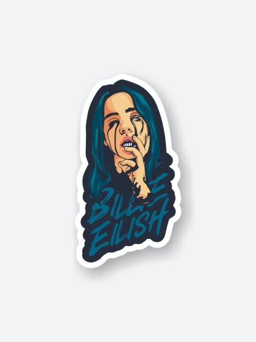 Billie Eilish Name Sticker