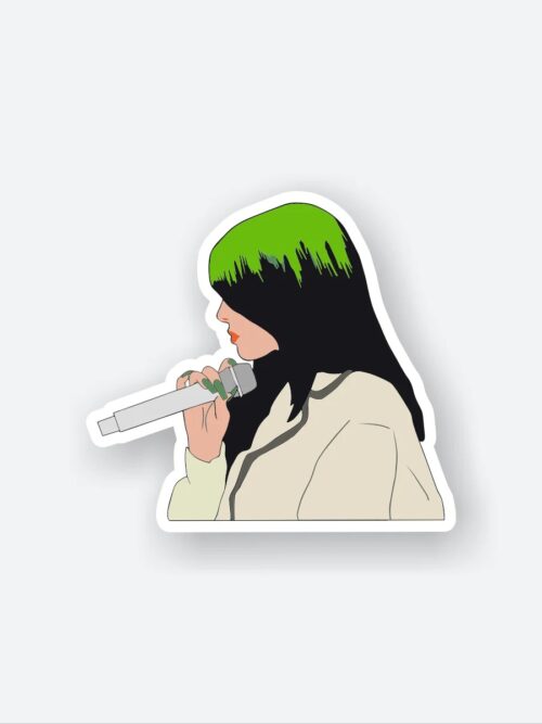 Billie Eilish Singer Sticker