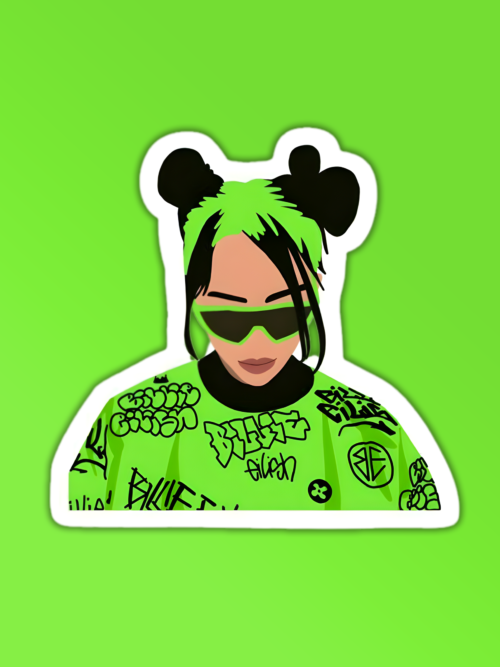 Billie Eilish Sticker