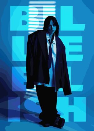 Billie Eilish Music Poster