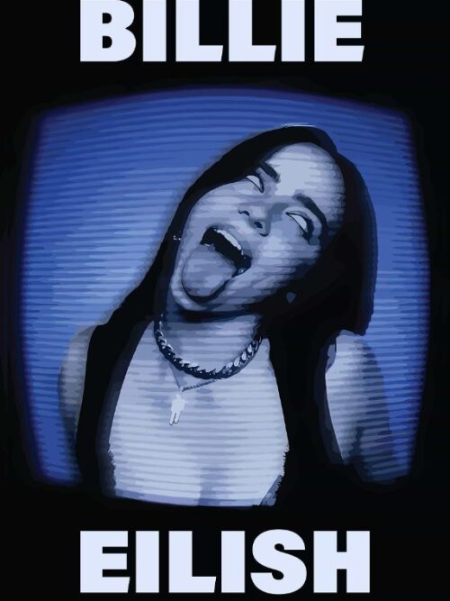 Billie Eilish Music Poster