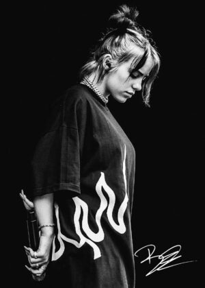 Billie Eilish Music Poster