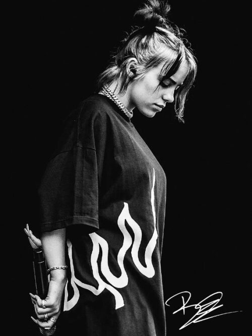 Billie Eilish Music Poster