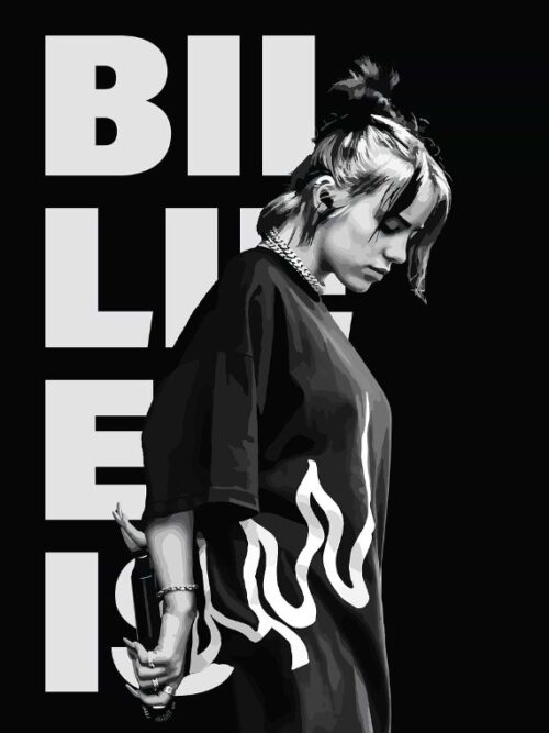 Billie Eilish Music Poster