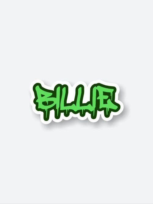 Billie Name Sticker