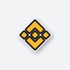 Binance Logo Sticker