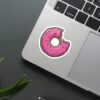 Bitten Donut Sticker