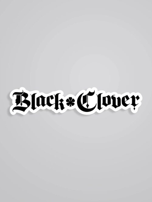 Black Clover Anime Stickers
