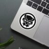 Black Panther Logo Sticker