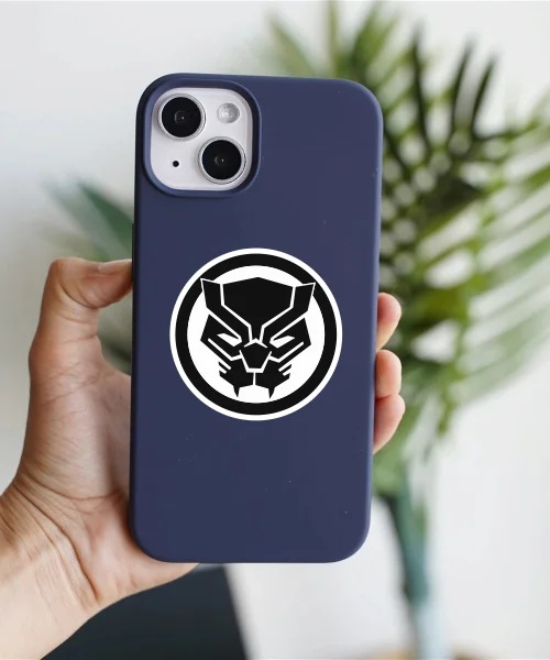 Black Panther Logo Sticker