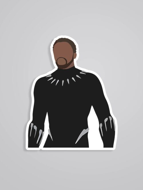 Black Panther Minimalist Movies Stickers