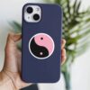 Black Pink Logo Sticker