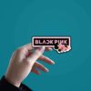 Black Pink Sticker