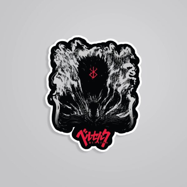 Black Swordsman Guts Anime Stickers Black Swordsman Guts Anime Stickers