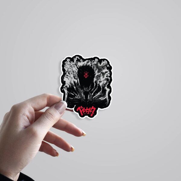 Black Swordsman Guts Anime Stickers Black Swordsman Guts Anime Stickers