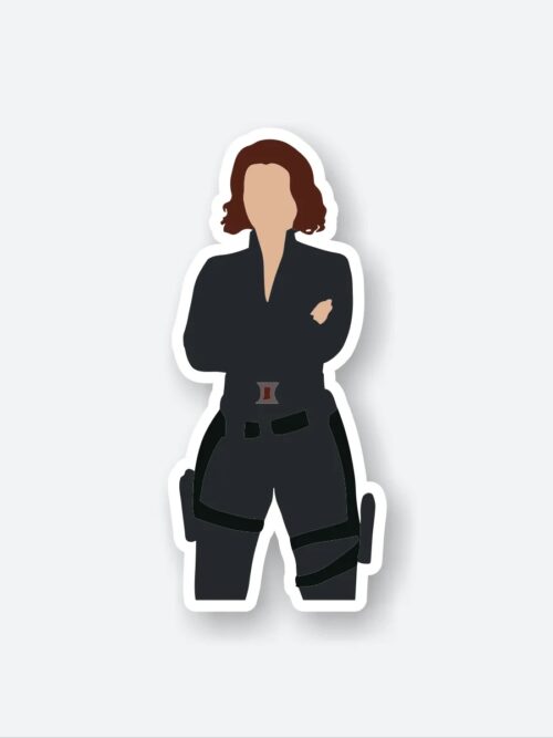 Black Widow Sticker