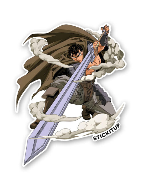 Black Swordman Sticker