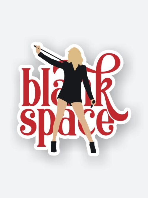 Blank Space Taylor Swift Sticker