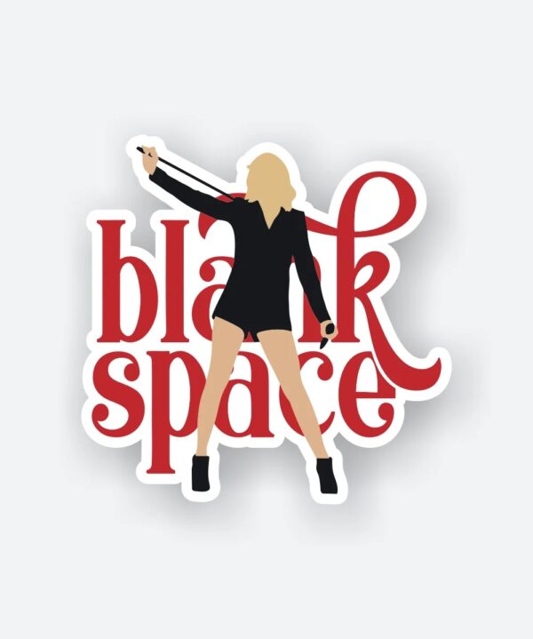 Blank Space Taylor Swift Sticker