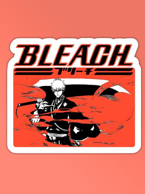 Bleach Ichigo Sticker Laptop Mobile Stickers