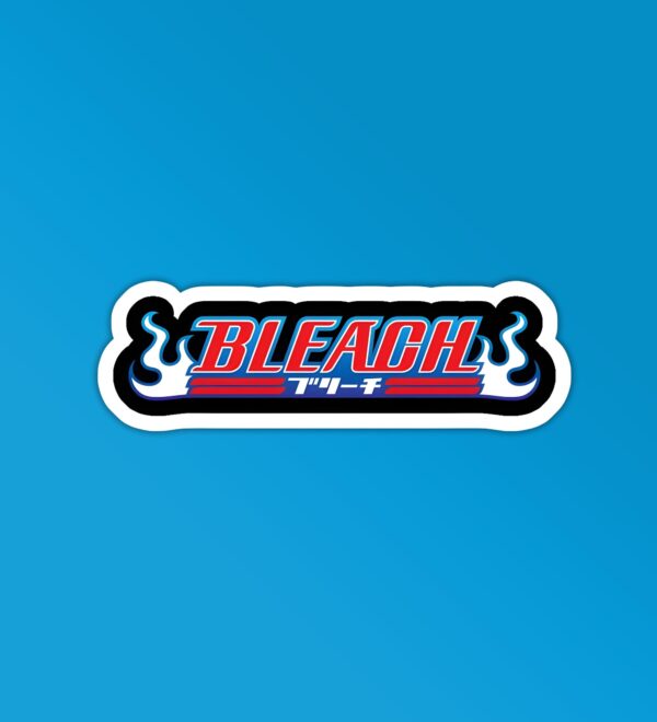 Bleach Logo Laptop Mobile Stickers Bleach Logo Laptop Mobile Stickers