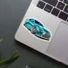 Blue Lexus RC Sticker