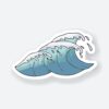 Blue Wave Sticker