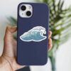 Blue Wave Sticker
