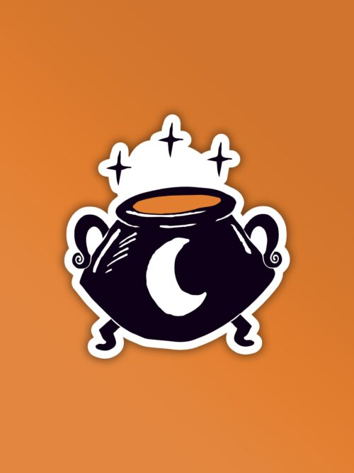 Boiling Pot Halloween _ Laptop And Mobile Sticker