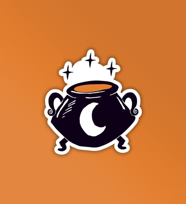 Boiling Pot Halloween _ Laptop And Mobile Sticker