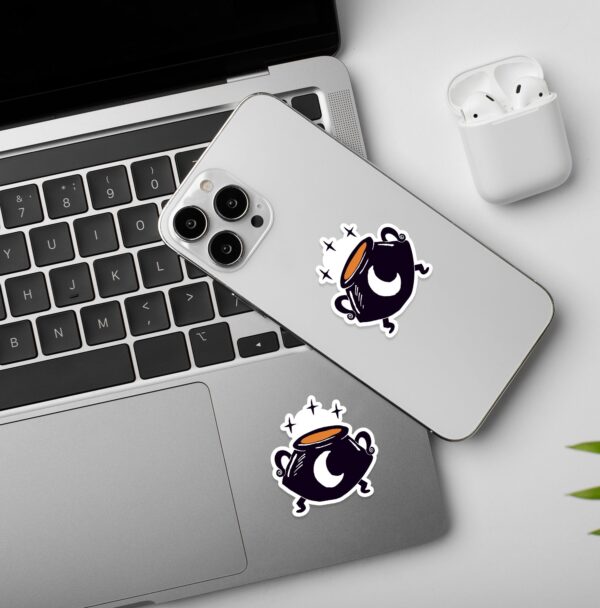 Boiling Pot Halloween _ Laptop And Mobile Sticker