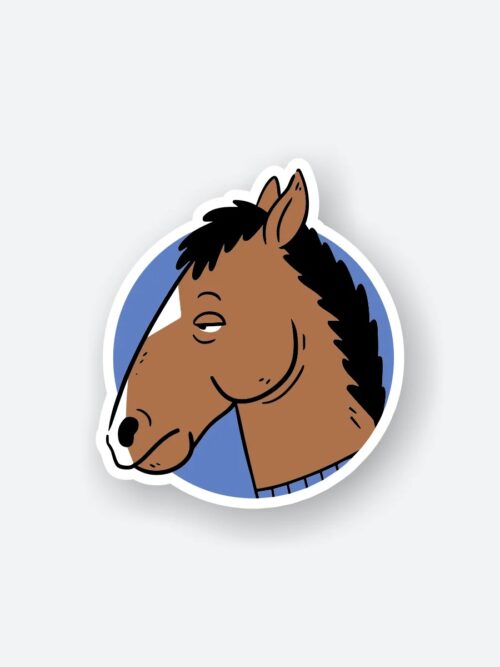 Bojack Uninterested Sticker