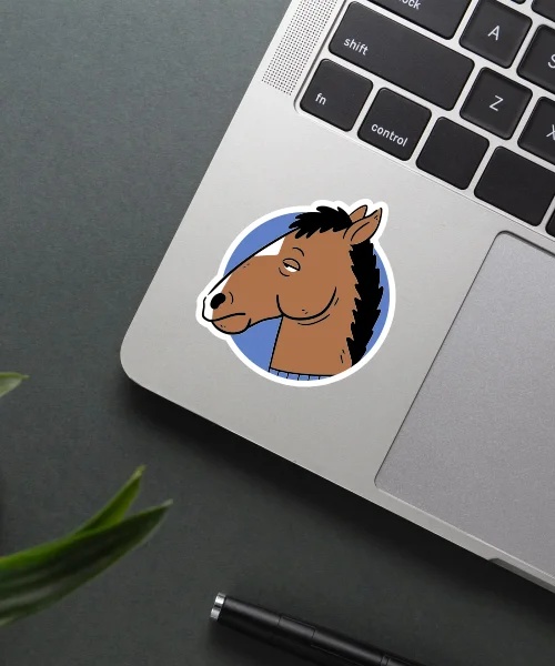 Bojack Uninterested Sticker