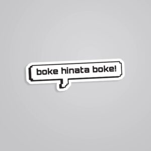 Boke Hinata Boke Anime Stickers