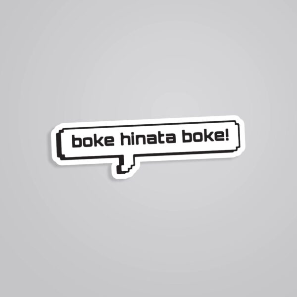 Boke Hinata Boke Anime Stickers