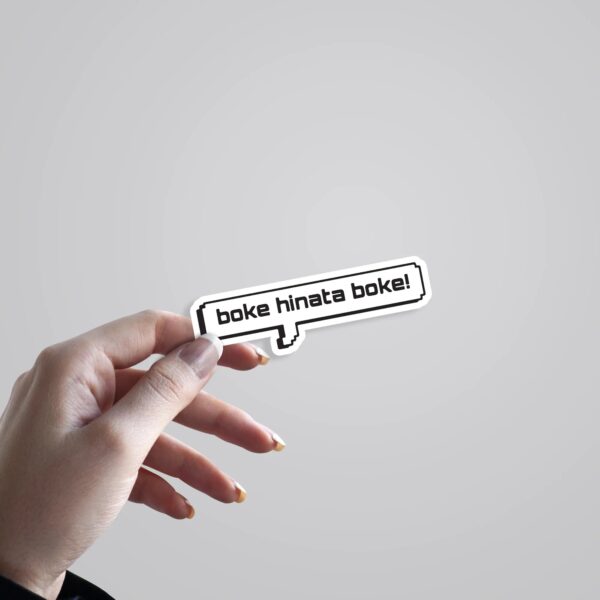 Boke Hinata Boke Anime Stickers