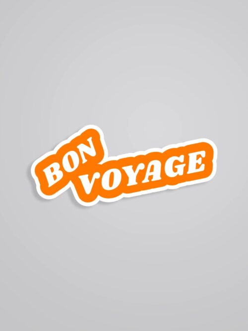 Bon Voyage Travels Stickers