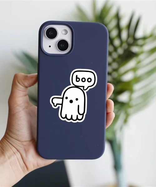 Boo Sticker