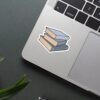 Book Stack Sticker