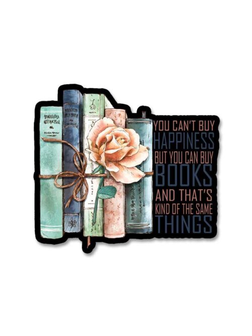 Books Are Happiness Sticker