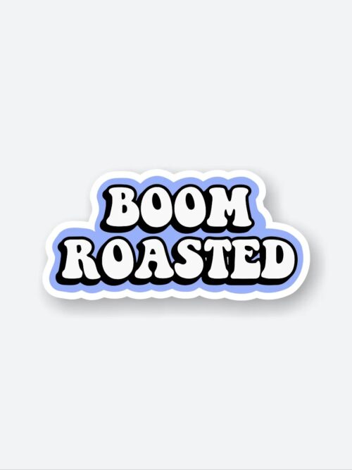 Boom Roasted Sticker