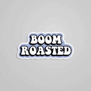 Boom Roasted TV Shows Stickers