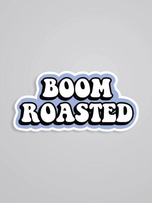 Boom Roasted TV Shows Stickers