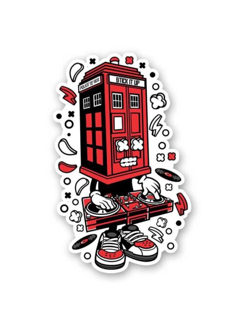 Boot Call Public Sticker