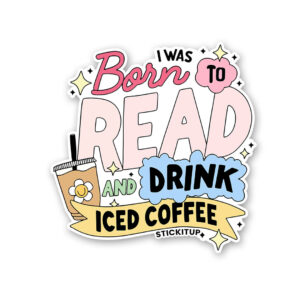 Born To Read Sticker Born To Read Sticker